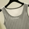 thumbnail image 5 of BLVB Thermal Tank Top for Women Fleece Lined Ribbed Thermal Shirts Sleeveless Underwear Tops Camisole Warm Base Layer Vest Cold Weather, 5 of 7