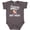 Charcoal Grey, variant on Inktastic Future Dart Player Boys or Girls Baby Bodysuit