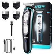 Hair Trimmer Clippers for Men, VGR Professional USB Rechargeable Cordless Electric Beard Trimmer Set Professional Haircut Tool Kit