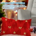 thumbnail image 6 of Linnome Festive Tree Pattern Pillow, Soft Couch Cushion for Chair Sofa, Christmas Theme Living Room Decor, 6 of 6