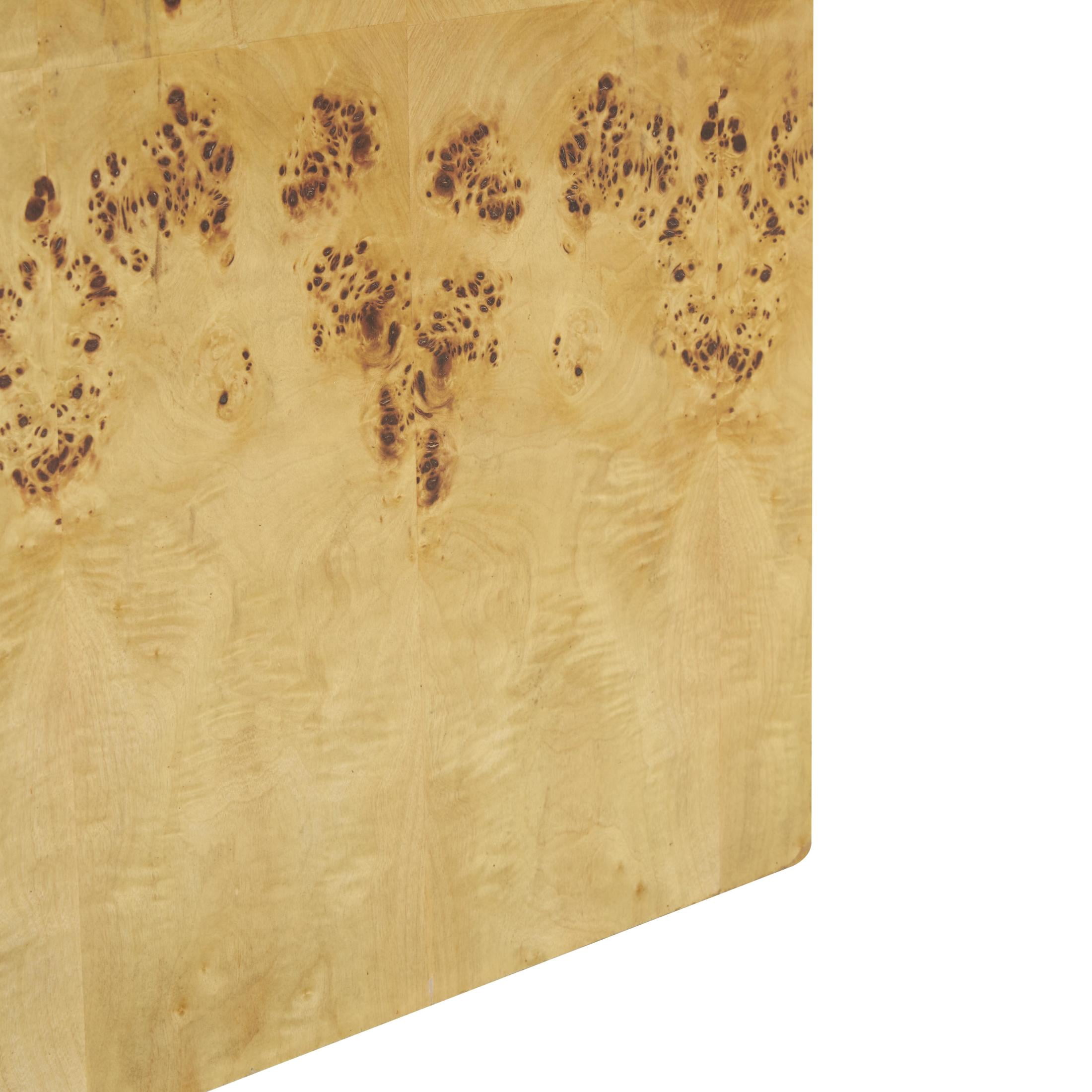 DecMode 16" x 23" Brown Wood Square Cube Accent Table with Wood Grain Patterns, 1-Piece