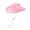 Light Pink, variant on Western Cowboy Hat with Adjustable String Rodeo Party Costume Hat Western Wide Brim Hat, Classic Country Rodeo Cowgirl Hat, Outdoor Sun Hat for Party Farm Theme Accessories for Women Men Adults