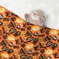 thumbnail image 2 of Yiaed Happy Halloween1 Print Dog Blankets-Cat Blanket Washable for Couch Protection,Puppy Blanket, Soft Plush Reversible Throw Furniture Protector-, 2 of 8