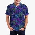 thumbnail image 1 of Balery Turtles Camisa Polo de Hombre con Estampado, de Manga Corta y Tejido Medio, Camisa Tipo Golf Polo-Medium, 1 of 6