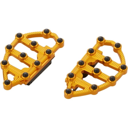 Arlen Ness Ness-MX Gold Passenger Floorboards (06-899)