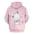 thumbnail image 5 of Pochacco Hoodie 3D Print Pullover Hooded Long Sleeve Sweatshirts Tops Blouse with Pocket for Mens Womens, 5 of 6
