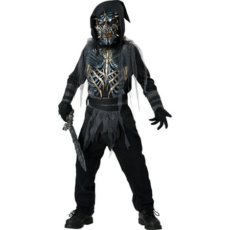 Boys Death Warrior Costume Size Small 6