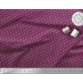 thumbnail image 2 of Soimoi Polyester Crepe Fabric Dot & Heart Shirting Fabric Prints by Yard 42 Inch Wide, 2 of 3