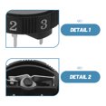 thumbnail image 3 of IDEANATEGRATE 6Ud Controlador De Velocidad Con Dial Rotativo Negro Para Proyectos DIY Y Reemplazo En Mezcladoras, 3 of 6