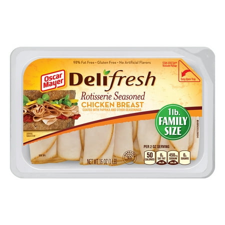 Oscar Mayer Rotisserie Seasoned Chicken Breast, 16.0 OZ