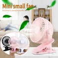 thumbnail image 1 of Xihbxyly Ventilador con Clip de Carga Usb, Diseño Silencioso, Modos de Velocidad Ajustables, Ventilador de Escritorio Compacto, Ideal para Casa, Oficina o Dormitorio, Batería de Larga Duración, Tamañ, 1 of 1