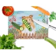 thumbnail image 2 of Carolines Treasures CK1282LCB Planche à Découper en Verre Sheltie Spring - Grande, 2 of 2