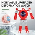 thumbnail image 3 of Robot Deformation Watch, Kids Transforming Toy, Educational Brain Development Hand-Eye Coordination Interactive Parent-Child Play, Safe ABS Material Durable Design, 3 of 4