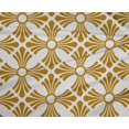 thumbnail image 5 of oneOone Polyester Lycra Dark Mustard Fabric Mosaic Craft Projects Decor Fabric Printed By The Yard 56 Inch Wide, 5 of 6
