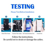 For iPhone 12 Pro Max Screen Replacement, 6.7-inch 3D Touch LCD Display