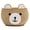 Brown, variant on Timeyard Cotton Rope Baby Basket, Animal Basket for Toy Clothes, Cute Bear Design for Storage, Empty Gift Baskets for Kids -Brown,15.7"D x 10.5"H