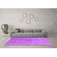thumbnail image 3 of Ahgly Company Indoor Rectangle Oriental Purple Traditional Area Rugs, 6' x 9', 3 of 4