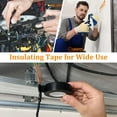 thumbnail image 5 of Black Electrical Tape Waterproof Industrial Grade Electric Tape Electrical Insulation Tape High Adhesion Wiring Tape for Wire Wrapping Electrical Repairs Wire Protection,6 Rolls 3/4 in x 33 ft, 5 of 8