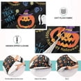 thumbnail image 5 of GZHJMY Funny Halloween Pumpkin Pillowcase Plush Pillowcase for Hair and Skin, Soft Standard Size Pillow Cases Zippered Queen Pillow Case Set of 1-21x54in Home Decor, 5 of 7