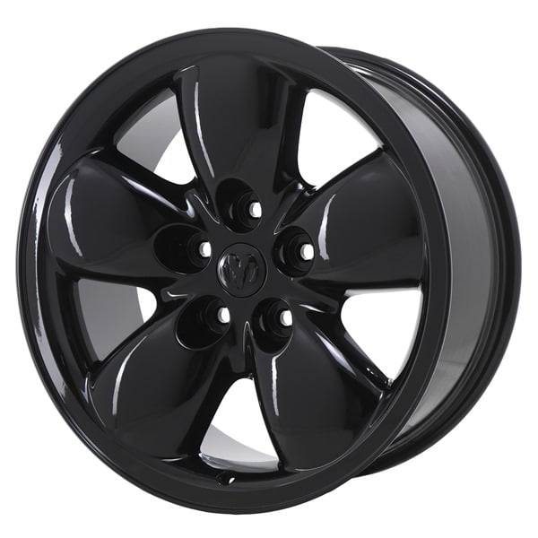 DODGE RAM 1500 2002 2019 GLOSS BLACK Factory OEM Wheel Rim (Not