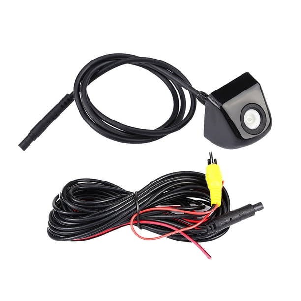 Cámara de visión trasera CCD para coche, cámara de visión trasera de estacionamiento, resistente al agua, color negro Jadeshay A