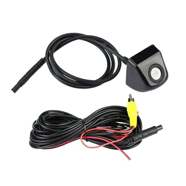 Cámara de visión trasera CCD para coche, cámara de visión trasera de estacionamiento, resistente al agua, color negro Jadeshay A