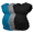 Lake Blue / Grey / Black(3pcs), variant on Women's Maternity Tops 3 Packs Flying Short Sleeve Side Ruched Tunic T-Shirt Pregnancy Clothes Lake Blue/Grey/Black