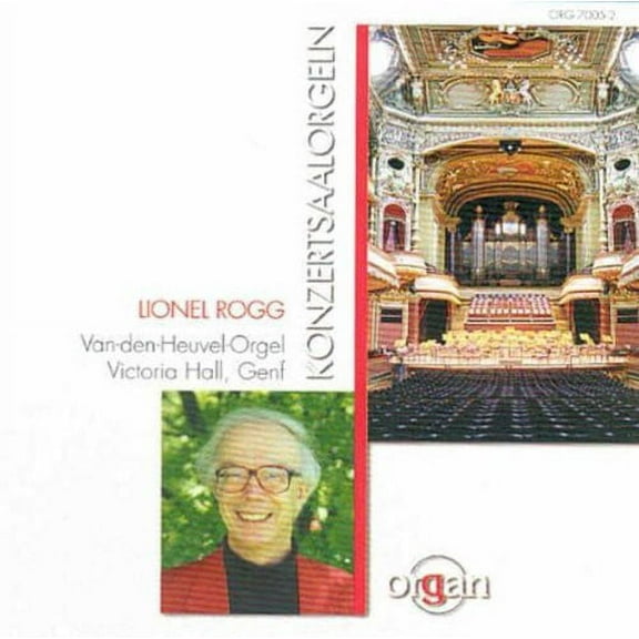 Rogg,Lionel - Konzertsaal-Orgeln - Music & Performance - CD
