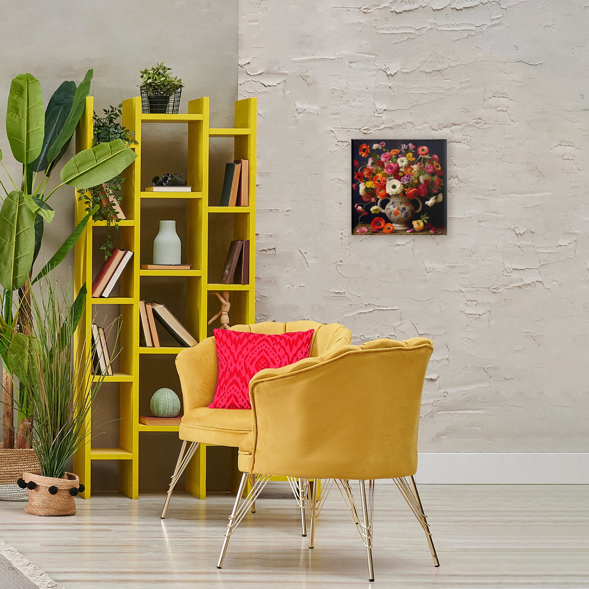 Stupell Industries Harmonious Bouquet Composition Canvas Wall Art, design by Lazar Studio