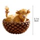 thumbnail image 2 of Artesanías Decorativas 1 pieza de 8cm Animales del bosque con colgantes de árbol de Navidad adorno acrílico para corona y guirnalda de árbol JASKFLY, 2 of 9