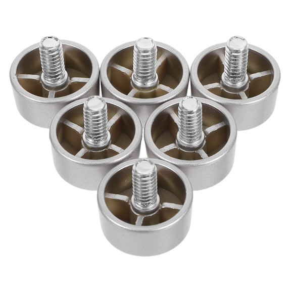 TABLZONE Curtain Rod Finials, Plastic and Metal, Easy to Install, Low Maintenance, Ideal for Home Window Curtain Decor