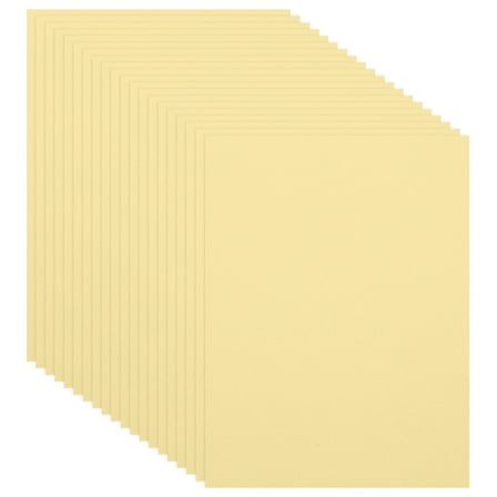 Uxcell 20 Pcs Beige EVA Foam Sheets, 11.8 x 7.87 Inches 1mm Thick Foam Sheets for Crafts