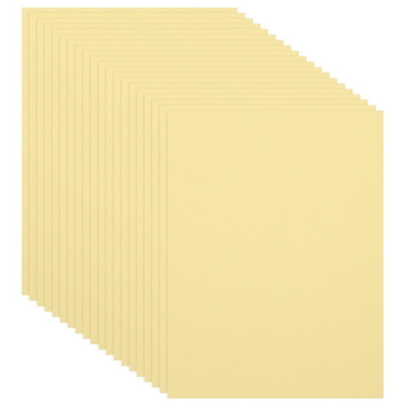 Uxcell 20 Pcs Beige EVA Foam Sheets, 11.8 x 7.87 Inches 1mm Thick Foam Sheets for Crafts