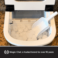 thumbnail image 5 of Magic Chef Brand - New Model MCIM22SV 27 lb. Capacity Portable Ice Maker (Silver) Bullet Ice Cubes, 5 of 9