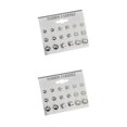 thumbnail image 2 of Pendientes Minnieouse de niña 18 piezas decoración de mujer pequeña accesorio de moda galvanoplastia joyería atractiva para mujer, 2 of 6