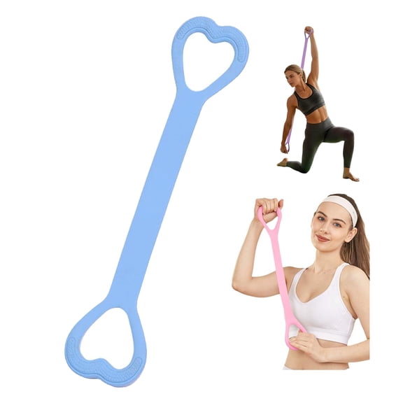 Figure 8 Resistance Bands Exercise Bands for Women,2026 New Resistance Band with Handles for Working Out,8-Shaped Exercise Band,Ideal Elastic Ropes for Arms Shoulder Back Legs Stretching Pilates Yoga