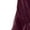 Wine Red, variant on Plus Size Long Dress V Neck Flared Skirt Elegant Commuting Maxi Dress Solid Color Three Quarter Sleeve 0XL 4XL