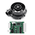 thumbnail image 2 of 7040 DC High Pressure Blower, Mini Centrifugal Turbo Fan, Small Blower,Can Be Used for Sleep Ventilator Oxygen(24V ),1 x Mini Centrifugal Turbo Fan 1 x drive,As Shown, 2 of 8
