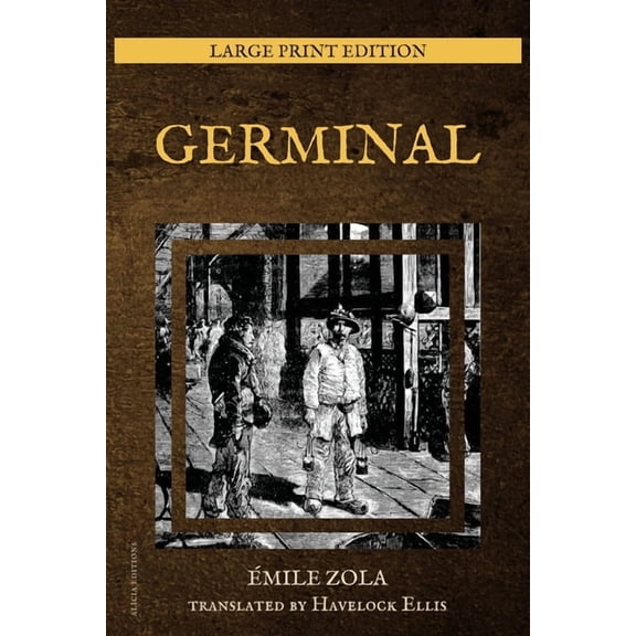 Germinal: New Large Print Edition, (Paperback)