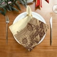 thumbnail image 2 of GZHJMY Sunflower Cloth Napkins Set of 6,Reusable Washable Polyester Dinner Table Napkins for Kitchen,Dining,Restaurant,Party Decoration, 2 of 7