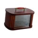 thumbnail image 4 of Caja de pan de madera, contenedor para almacenar pan, contenedor multiusos retro para almacenar alimentos. marrón 29cm, 4 of 9