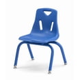 thumbnail image 3 of Berries Plastic Chairs w/Chrome-Plated Legs, 3 of 7