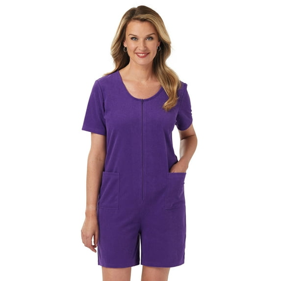 Terry Zip Romper