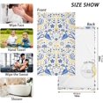 thumbnail image 3 of GZHJMY Face Hand Towel Set Slavic Floral Folk Ukraine Pattern Washcloth Washcloths, Quick-Dry Highly Absorbent Bath Towel- Pack of 2, 3 of 7