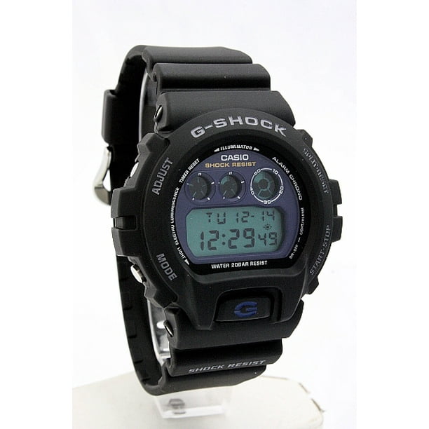 Casio G-Shock - Men's DW6900-1V G-Shock Classic Digital Watch with Black Band - Walmart.com