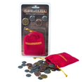 thumbnail image 1 of Set de mejora de monedas Cephalofair Gloomhaven con 60 monedas y bolsa, 1 of 7