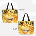 thumbnail image 3 of Xecao Honey Bee for Tote Bag: spacious with inner pockets, ideal for work, shopping, or travel., 3 of 9
