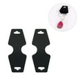 thumbnail image 3 of 200PCS/Set PVC Necklace Folding Plastic Bracelet Jewelry Packaging Card(Black), 3 of 9