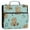 Cute Otter Pattern, variant on Water-Resistant 3-Ring Binder Organizer with Multiple Pockets Zipper Binder Bag for Office Cute Otter Pattern