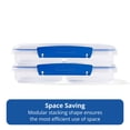 thumbnail image 5 of Rubbermaid Pack & Go 820 mL (0.87 qt) Large Divided Snack Container, Four Compartments, 5 of 6